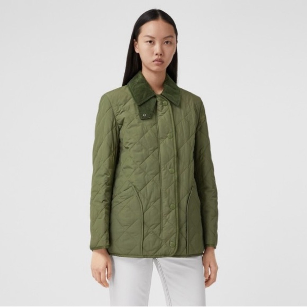 Burberry Diamond Quilted Barn Jacket size XL